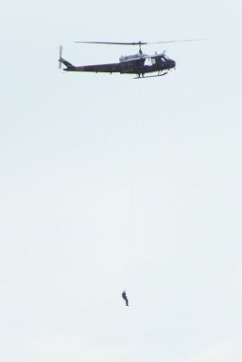 I believe this was an air/sea rescue demonstration