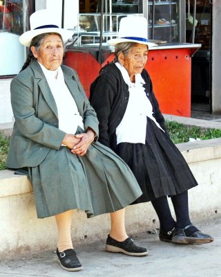 Elders, Cuzco, Peru