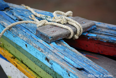 Boats on Lago Titicaca, Bolivia