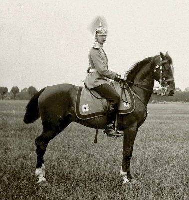 German Dragon Officer - late 1890