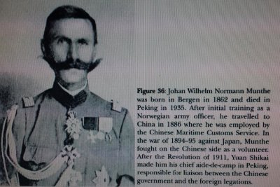 1905 General lytnant Johan Wilhelm Normann Munthe 39 years old