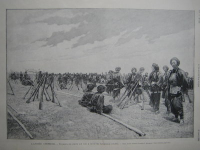 Chinese Army 25 oct -1900