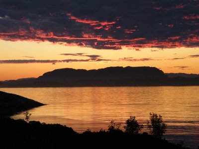 Eldsfjellet - Hjeltefjorden - from Plsneset - Kystvaktstien - Norway