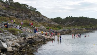 Sommerdag p Ormhelleren