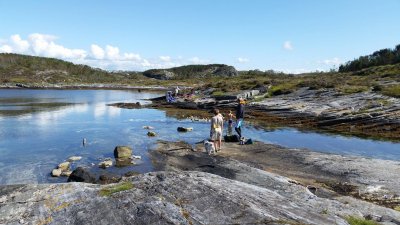 Sommerdag p Ormhelleren