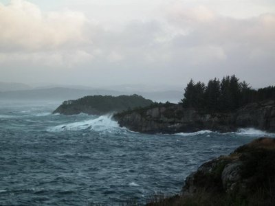 Stormy day  - Fiskar Odden - Rongesundet