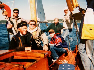 Jens Evensen - med Winner Crew - Sydvesten - Vinner Frderseilasen -1997 