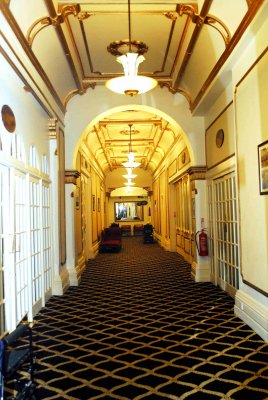 The Grand Hallway in The Grand Hotel in Southport 