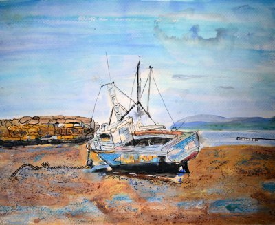 My latest Boat painting for sale