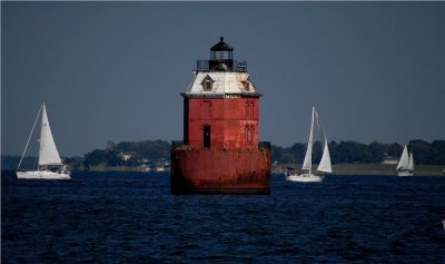 Sandy Point Shoals Lighthouse 