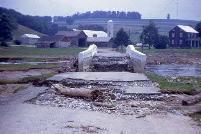 Hurricane Agnes - June, 1972