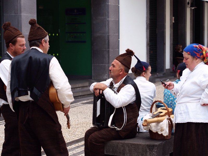 Local artists Funchal