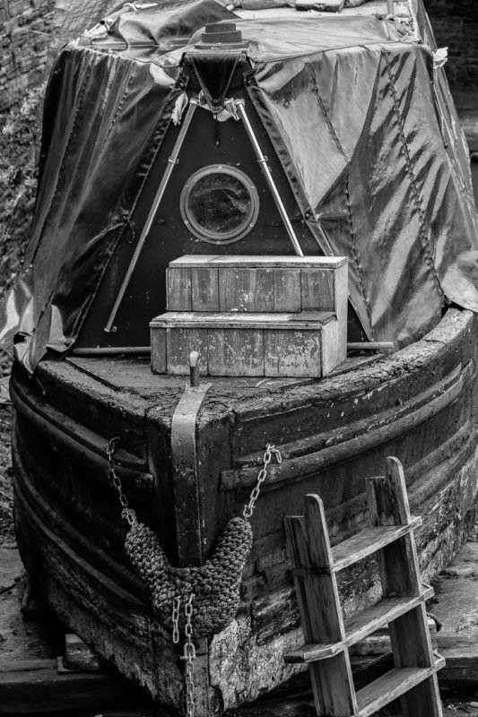 Old Canal Boat