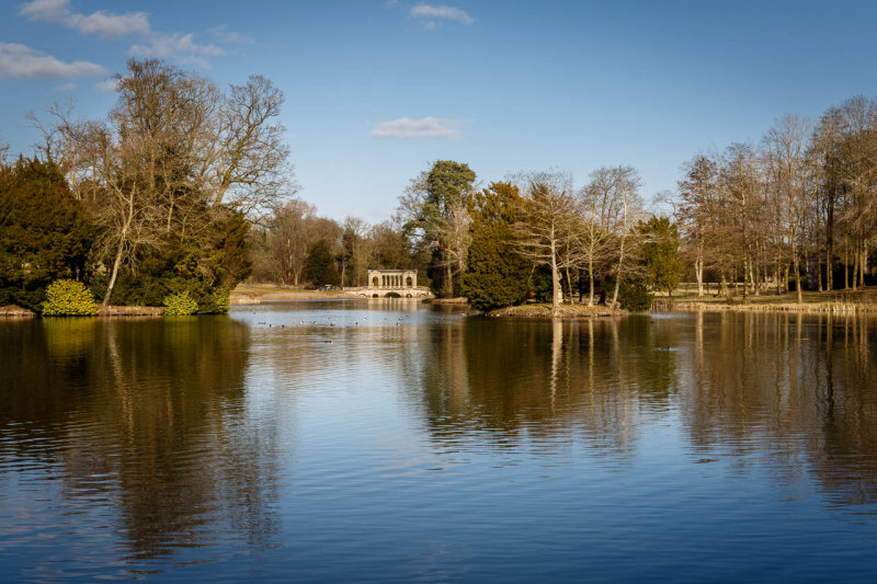 Palladian Bridge across the Octagon Lake