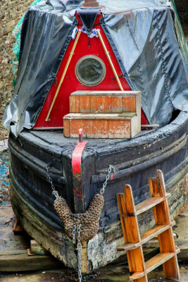 Old Canal Boat, Aynho Wharf