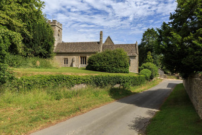 St Nicholas Church, Asthall 1
