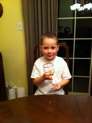 I promise its grapejuice!