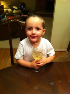 I promise its grapejuice!