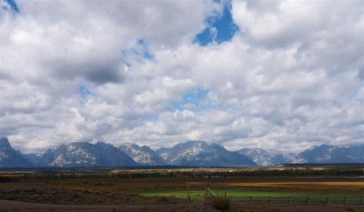 Teton clouds
