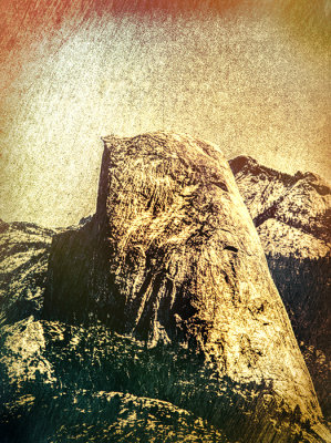 Half Dome from Glacier Point, 1983