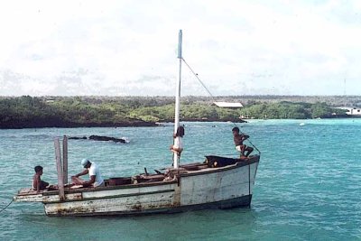 Darwin Bay, Galapagos, 1975