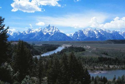 Horseshoe Bend, Grand Tetons, 1976