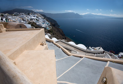 Aegean Sea view from Oia