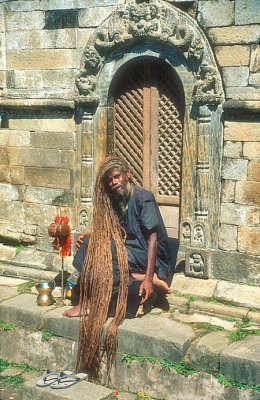 Long Haired Sadhu at Pashupatinath