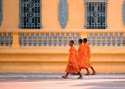 Monks on the Street