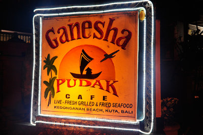 Ganesha Seafood on the Beach