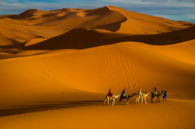 On the Erg Chebbi