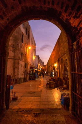 Shops Along the Bastion Wall