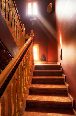 Stairway Inside Riad Mimouna