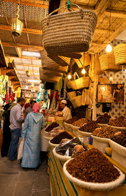 Shoppers in the Souk
