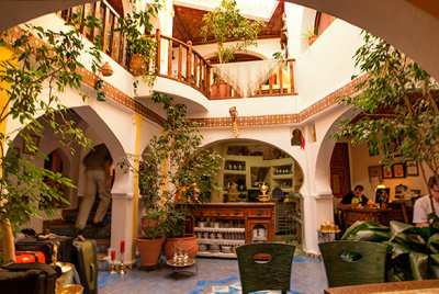 Lobby of Dar Meziana