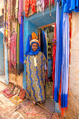 Berber Clothing Seller