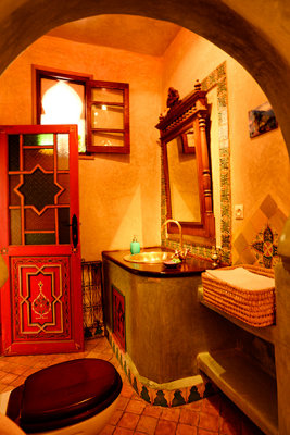 Bathroom at Dar Meziana