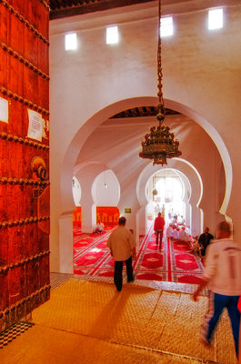 Entering the Mosque