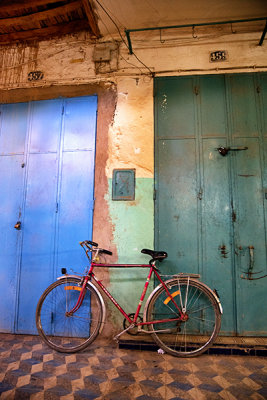 Bicycle in a Souk 