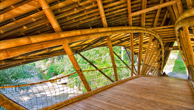 Bamboo Bridge at the Green School
