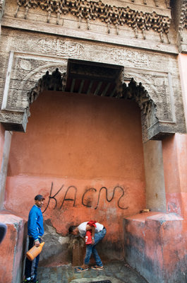 Each District Inside a Kasbah Has a Water Fountain