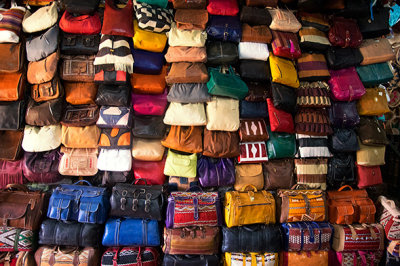 Leather Bags in a Rainbow of Colors