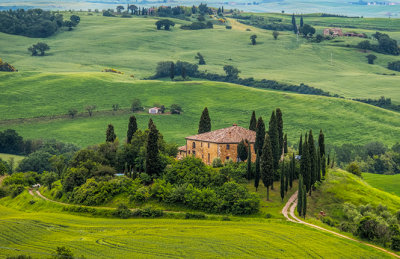 Serene Val d' Orcia
