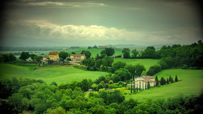 Traditional Tuscan Farm Country
