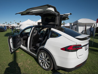 Tesla Model X's Falcon Wing Doors