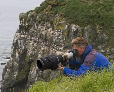 Shooting Auks at Verkhoturova Island