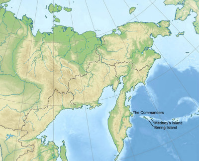 Kommendörsöarna / Commander Island
