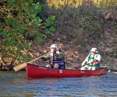 Phyllis and Bill on Bryant Creek Oct 2013.jpg