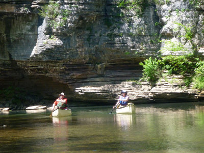Mike and Pam - Ozark Spring Rendezvous 2016 Buffalo River - P1010169.jpg