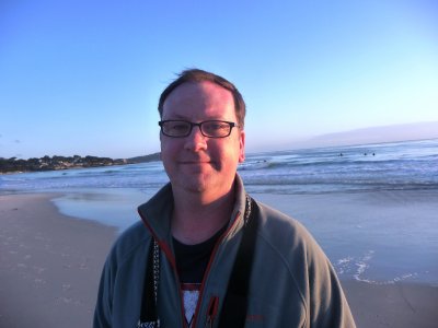 Chris on Carmel Beach